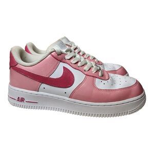 Nike Custom Air Force 1 Shoes Pink Bubble Gum Valentines Day Mens 7 Womens 8.5